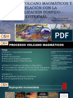 Procesos Volcano Magmáticos y Su Relación Con La Mineralización Porfido - Epitermal-Módulo 1