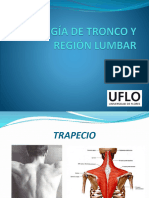Miologia de Tronco y Region Lumbar