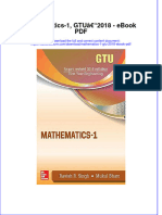Ebook Mathematics 1 Gtu 2018 PDF Full Chapter PDF