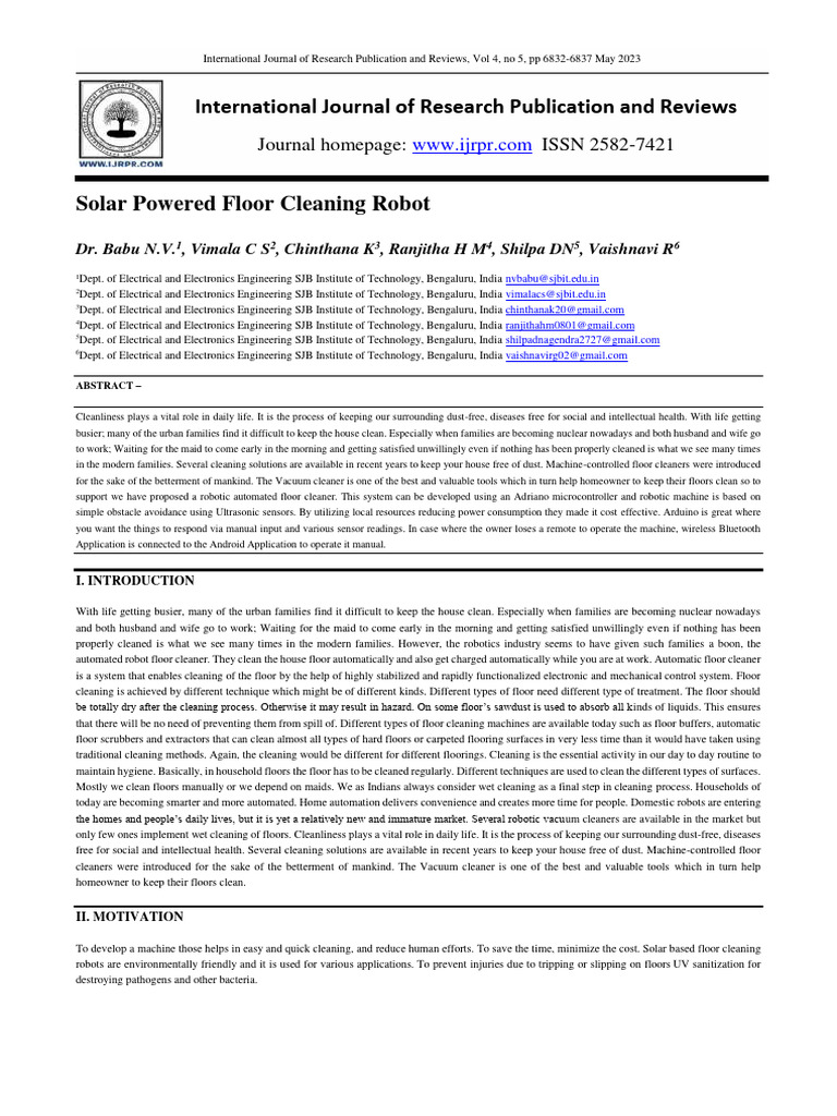 IJRPR13758 | PDF | Solar Power | Solar Energy