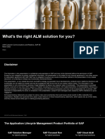 What Is The Right ALM Solution For You