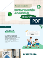 Presentación para Trabajo de Investigación Sobre El Medio Ambiente Verde