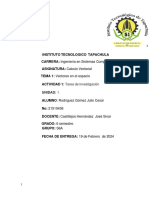 Calculo Vectorial Tema 1 Sinar Julio 2