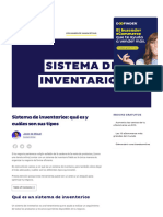 Sistema de Inventarios - Qué Es y Cuáles Son Sus Tipos