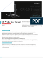 Creality CR-10 Smart  Manual de Usuario