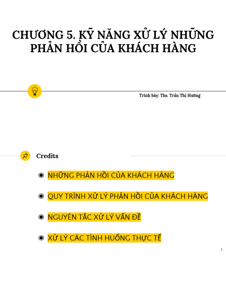 Chap 5 - Xu Ly Phan Hoi | PDF