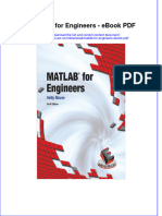 Ebook Matlab For Engineers PDF Full Chapter PDF