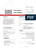 Curriculum Vitae Angela Patzi