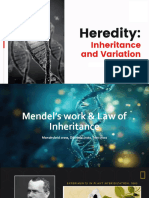 Heredity Inheritance & Variation - Unit 4