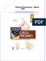 Download ebook Essential Clinical Procedures Pdf full chapter pdf
