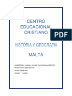 Trabajo Práctico de Historia y Geografía Malta Thais Molinas