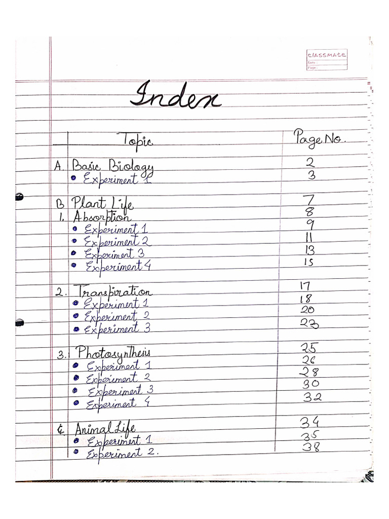 Class 10 Biology Project | PDF