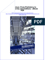 Download ebook Architecture From Prehistory To Postmodernity 2Nd Edition Pdf full chapter pdf