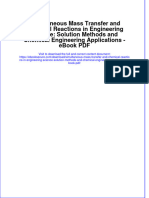Download ebook Simultaneous Mass Transfer And Chemical Reactions In Engineering Science Solution Methods And Chemical Engineering Applications Pdf full chapter pdf