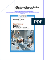 Ebook Essentials of Business Communication 12Th Edition PDF Full Chapter PDF