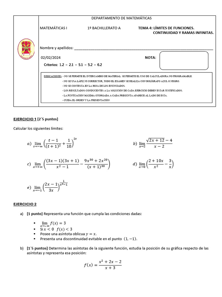 Tema 4 Completo | PDF | Matemáticas | Análisis matemático