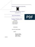 Trabajo Práctico Nº1: Geotopografia