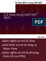 2.2 View Trong ASP.net Mvc