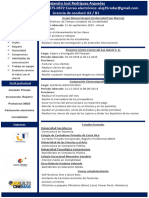 CV Alejandro José Rodríguez Arguedas