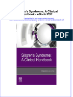 Ebook Sjogrens Syndrome A Clinical Handbook PDF Full Chapter PDF