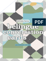 Belingue Conversation Cards
