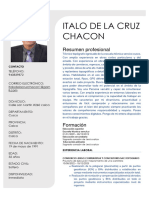 CV Italo de La Cruz Chacon 2023