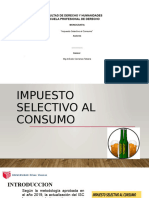 IMPUESTO SELECTIVO AL CONSUMO 