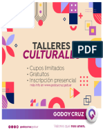 Talleres Culturales de Godoy Cruz 2024