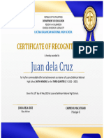 Certificate Award NEW