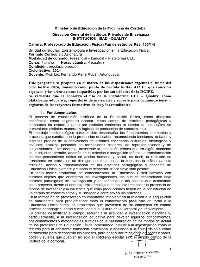 Programa EIEF 2024 | PDF | Pedagogía | Evaluación