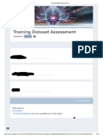Training Dataset Assessment - 2