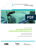 Caso Exitoso Eficiencia Energética Gestión Energética en Procesadora Hueñocoihue Ltda