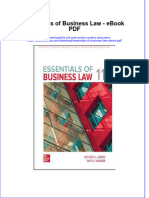 Ebook Essentials of Business Law PDF Full Chapter PDF