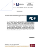 Convocatoria de Banco de Sangre Anticipada