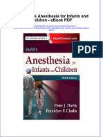 Ebook Smiths Anesthesia For Infants and Children 2 Full Chapter PDF