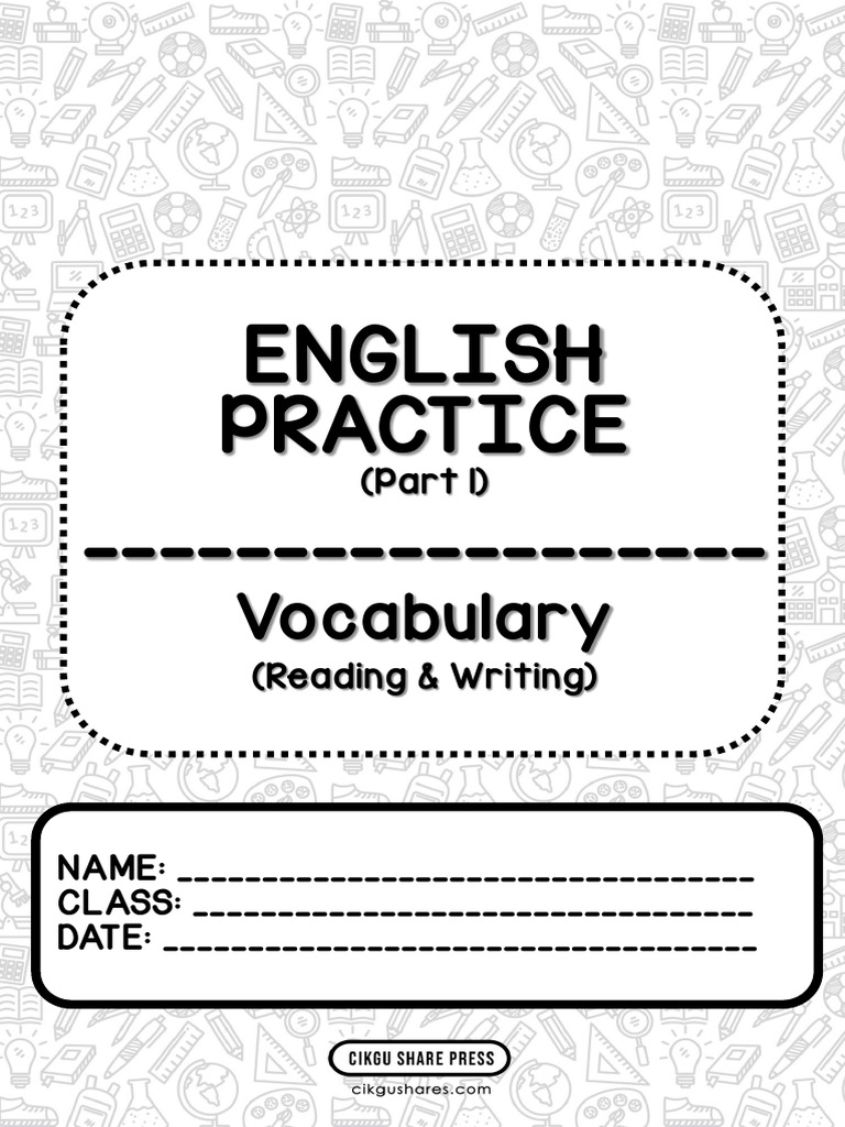 English Practice - Vocab Read Write-1 | PDF