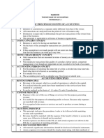 CBSE Class 11 Accountancy Worksheet - Theory Base of Accounting