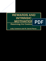 Judy Cameron & David Pierce - Rewards and Intrinsic Motivation