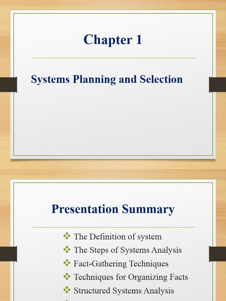 Systems Planning and Analysis Overview | PDF | System | Computing