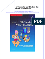 Ebook Essentials of Neonatal Ventilation 1St Edition PDF Full Chapter PDF