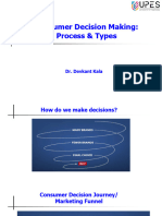 Lecture 9 - Consumer Decision - Process & Types