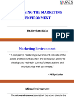 Lecture 6 - Marketing Environment - Micro & Macro