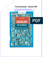 Download ebook Sociology The Essentials Pdf full chapter pdf