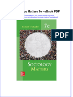 Download ebook Sociology Matters 7E Pdf full chapter pdf