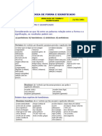 Analogia de Forma e Signifi