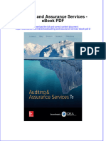 Ebook Auditing and Assurance Services 2 Full Chapter PDF