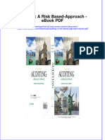 Ebook Auditing A Risk Based Approach PDF Full Chapter PDF