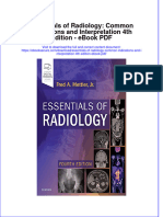 Download ebook Essentials Of Radiology Common Indications And Interpretation 4Th Edition Pdf full chapter pdf
