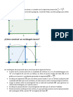 Cómo Construir Un Rectángulo Áureo y Media y Extrema Razón