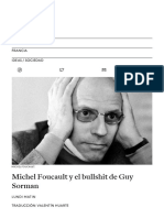 Matin, L. Michel Foucault y El Bullshit de Guy Sorman - Jacobin Revista